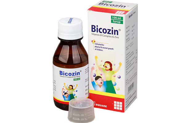 Bicozin  (100ml bot) (50 mg + 20 mg + 2 mg + 2)