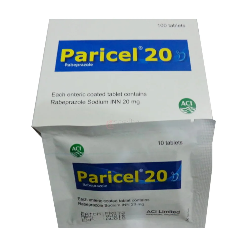 Paricel 20mg Tablet