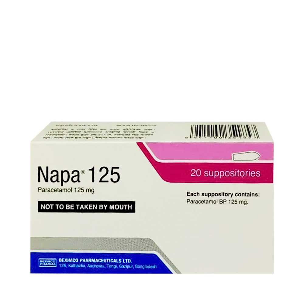 Napa 125mg Suppository